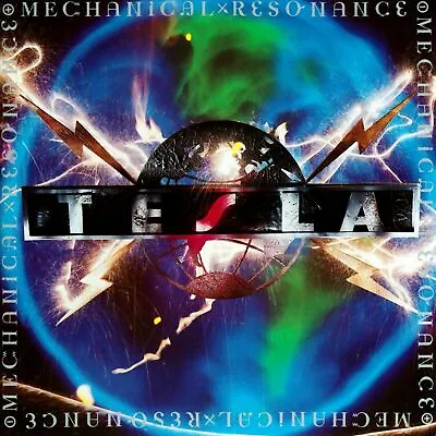   TESLA Mechanical Resonance   ALBUM COVER ART POSTER • $10.99