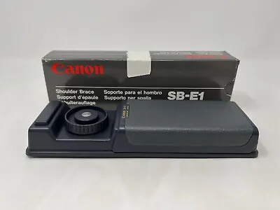 Canon Speedlite Bracket SB-E1 Shoe Mount Flash Strobe Shoulder Brace - Open Box • $39.99