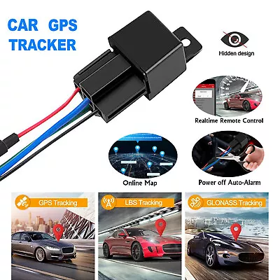 Car GPS Tracker GSM SIM GPRS Real Time Mini Tracking Locator Device Anti-theft • £14.29