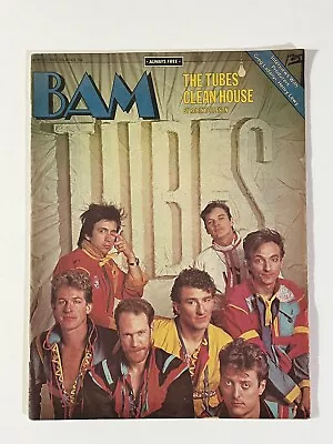 The Tubes 1983 BAM Magazine The Call Henry Lewy Beach Boys Kiss & Motley Crue • $22.50