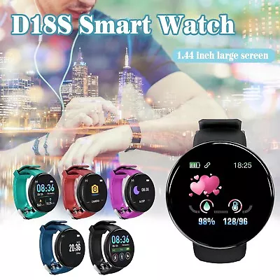 $20.52 • Buy Waterproof Sport Fitness Smart Watches Women Men Heart Rate Tracker IOS Android