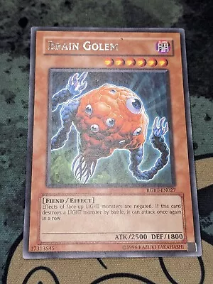 Brain Golem - RGBT-EN027 - Rare - Unlimited Edition - YuGiOh • £1.79