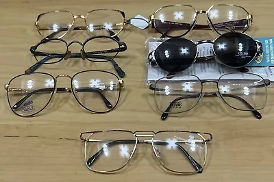 Vintage Mix Eyeglasses Sunglasses Lot Authentic Lunettes Specs Metal Collection • $260