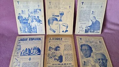 £205.99 • Buy Trebejos, Jaque Spanish, Club Chess, Ricardo Lamarca Neighborhoods 1968 1969
