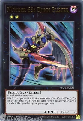 BLMR-EN079 Number 65: Djinn Buster :: Ultra Rare 1st Edition Mint YuGiOh Card • £0.99