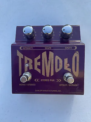 Dunlop TS-1 Stereo Pan Analog Tremolo MXR Rare Vintage Guitar Effect Pedal • $129