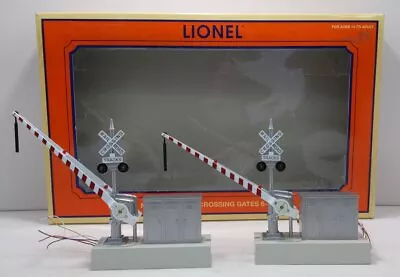 Lionel 6-14098 O Mainline Automatic Crossing Gates (Pair Of 2) NIB • $88.87