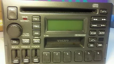 Slightly Use VOLVO V90 S90 S70 V70 V40 S40 850 960 Radio Stereo CD Player SC-816 • $192