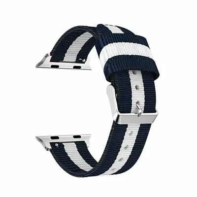 $10.99 • Buy Nylon Sport Band Strap For Apple Watch Series 8 7 6 5 4 3 IWatch SE 38 41 49mm 