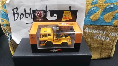 Nib 2021 1957 Mack Model N Tow Truck M2 Machines Toy Car 1/64 R68 21-68 Orange • $10.99