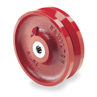 $341 • Buy GRAINGER APPROVED W-10-V-1 V-Groove Track Wheel,10  Wheel Dia.