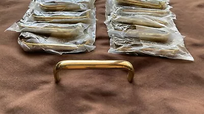 $24.50 • Buy Lot Of 10 Belwith Keeler 3  Solid Brass Handle Cabinet Pull Bar Wire Utility