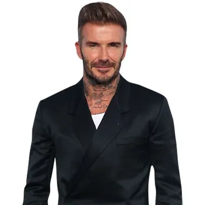 David Beckham (Tattoos) Half Body Buddy Cutout • £34.97