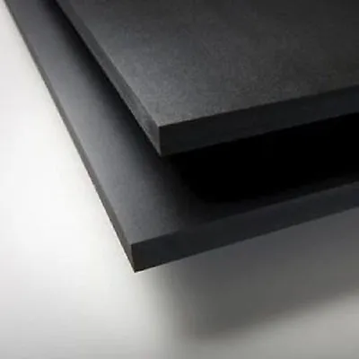 $9.43 • Buy Black E- Pvc Foam Board Plastic Sheets 1/4  X 12  X 12  Vacuum Forming