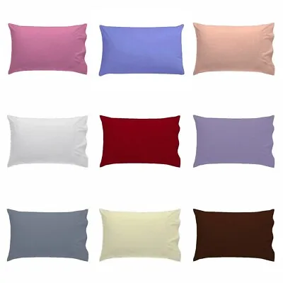  Cot Bed Pillow Case Only For Baby Toddler - Poly Cotton Pillow Cover 40 X 60 Cm • £9.48