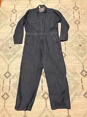 Vintage Wrangler Big Ben Denim Jean Coveralls USA Mens Size 44 • $39.95