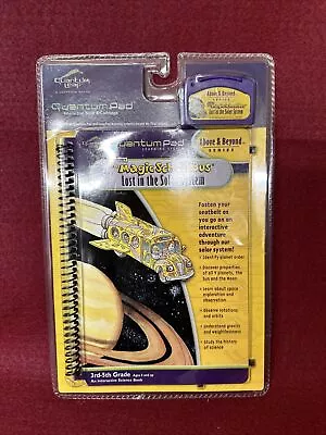 Quantum Pad Book &Cartridge Magic School Bus Solar System New • $7