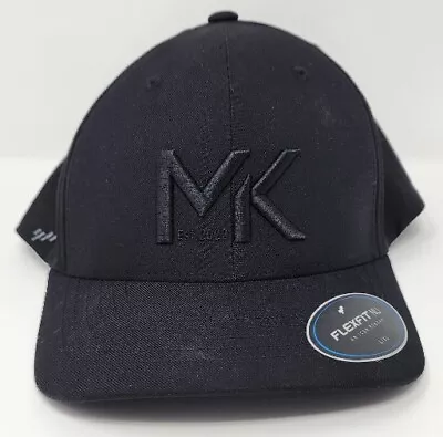 Michael Kors MK Unisex Adults Stretch Fit L/XL Baseball Cap Hat Black Men Women • $19.99