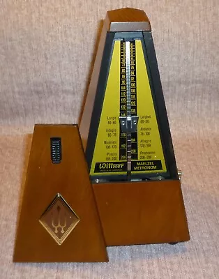 Wittner Wood Case Metronome W. Germany • $30