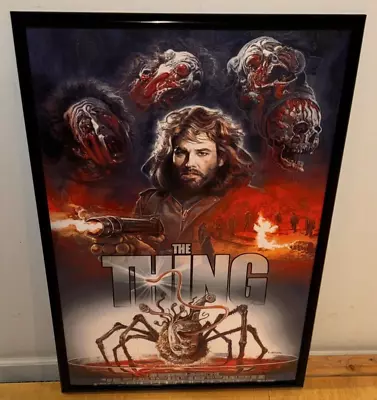 The Thing John Carpenter Horror Movie Art Print Poster Mondo Enzo Sciotti 24x36 • $349.99