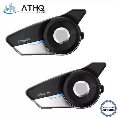 SENA 20S EVO Motorcycle Bluetooth Communication Dual Helmet Headset 20S-EVO-11D • $299.99