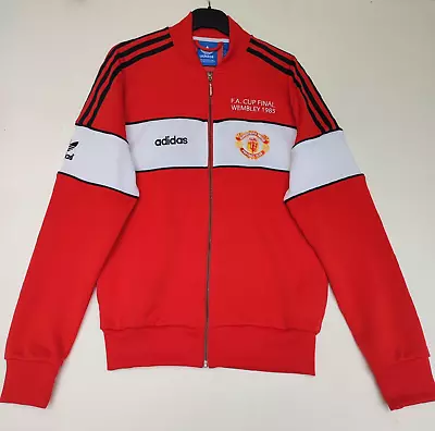 Manchester United Adidas Originals FA Cup Final 1985 Jacket | Men's Small • £49.99