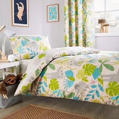 £11.97 • Buy Kids Designer Duvet Quilt Covers Set Children Bedding Pillowcases Curtain Sheets