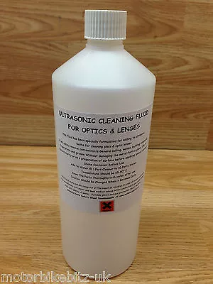 Ultrasonic Cleaner Fluid For Optics & Lenses Cleaning 250ml USCF • $10.44