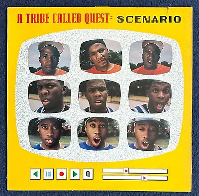 A Tribe Called Quest: Scenario JIVE/ZOMBA UK First Press 1992 8 Mixes VG+/VG+ • $6.21