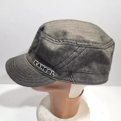 KANGOL Hat Army Cap Military Style Gray Size L/XL • $29.99