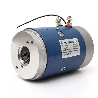 12V 24V High Power DC Motor 1.6kw 2.5kw Copper Wire Movement Power Unit Motor Tr • $177.99