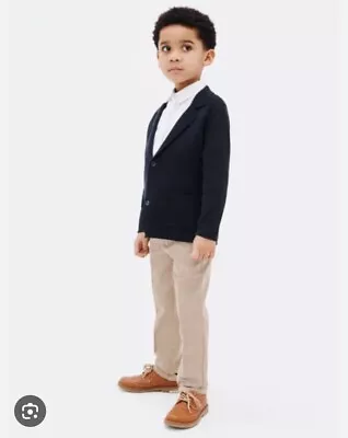 Mayoral Smart Boys Outfit Shirt Straight Trousers John Lewis Blazer Rrp £70 • £45