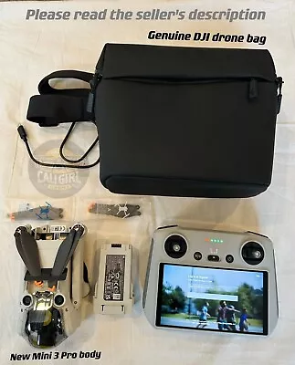 NEW- Unactivated- DJI Mini 3 Pro Drone With DJI RC Remote- Includes Genuine Case • $649.97
