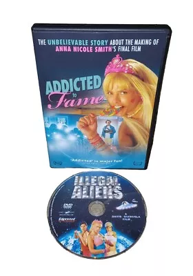 Addicted To Fame & A Free Illegal Aliens Dvd [Rare Dvd Reg 0] Anna Nicole Smith  • £52