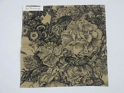 $20 • Buy 9 Jim Thompson 100% Thai Silk Samples - Style Botanica - Beaver - 12  X 12 