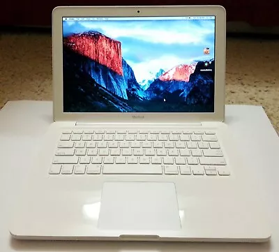 Apple MacBook Late 2009 A1342 13.3  6GB RAM 250GB HD El Capitan OS With Battery • $120