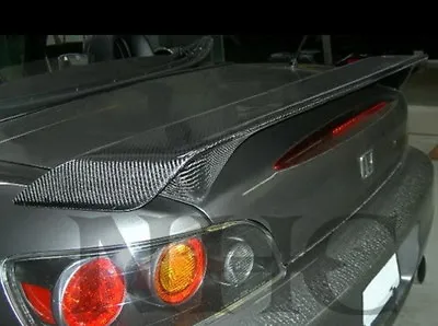 For Honda S2000 JS-Style Carbon Fiber Rear Trunk Spoiler Wing Lip Exterior Kits • $881.50