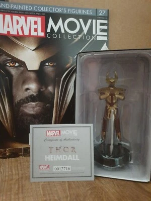 £20 • Buy Eaglemoss Marvel Movie HEIMDALL Collection Figure & Magazine Issue #27