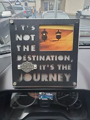 Harley Davidson Picture Frame- Its Not The Destination It's The Journey • $10.99