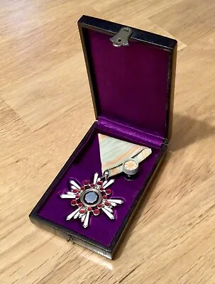WW2 Imperial Japanese Order Of The Sacred Treasure Medal 5th Class • $208.39
