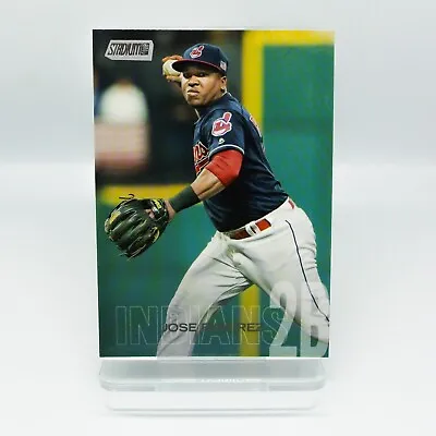 Jose Ramirez - Cleveland Indians #66 Stadium Club Topps 2018 Baseball Card • £1.49