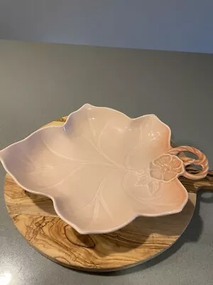 Mikasa Spring ''AMARYLLIS'' Leaf-Shaped Plate Shape Design By Larry Laslo EUC • $18