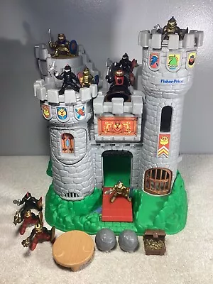 Fisher-Price Great Adventures Castle  Playset 7110 Vintage 1994 With Figures • $100