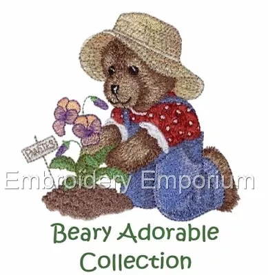£6.95 • Buy Beary Adorable Collection - Machine Embroidery Designs On Cd Or Usb