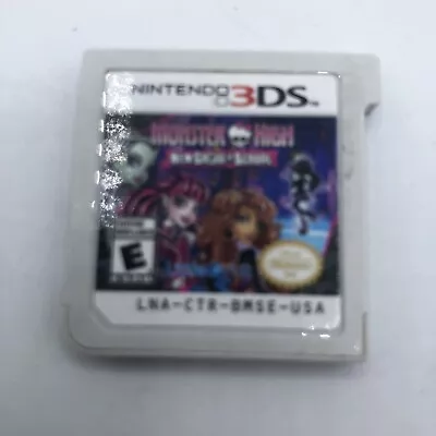 Monster High: New Ghoul In School (Nintendo 3DS 2015) Game Only Tested • $24.99