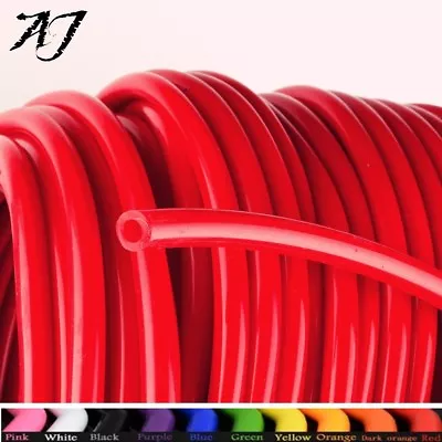 $14 • Buy For 20 Feet 1/8  3mm Fuel Air Silicone Vacuum Hose Line Tube Pipe Red
