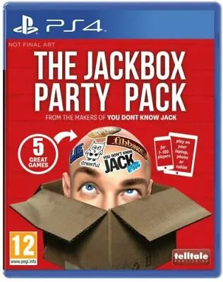 The Jackbox Party Pack PS4 Playstation 4 EXCELLENT Condition FAST Dispatch • $70.09