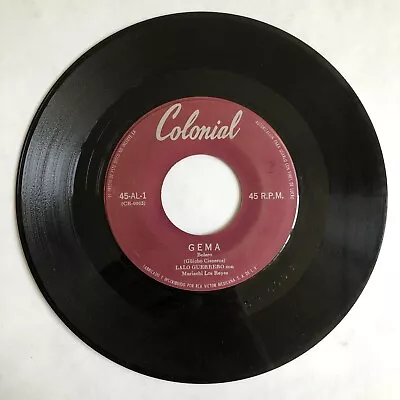 Lalo Guerrero -gema / El GÜiri GÜiri- Mexican 7¨single Paper Sleeve Rancheras • $14.99