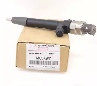 New OEM Genuine Mitsubishi 2.5 Diesel Fuel Injector 2007-2018 4D56 1465A041 • $225