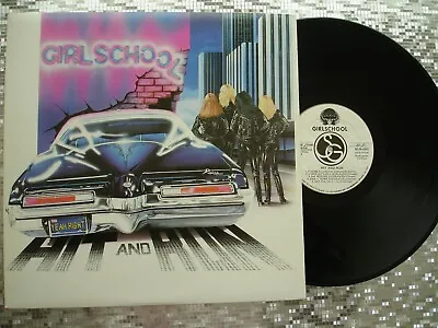 Girlschool  ~ Hit And Run ~  IMPORT Metal LP   Solid Gold Records SGR-1003 • $19.99